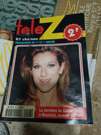 68 //   TELE Z / N° 903 / ANNEE 1999 /  LA DERNIERE DE CELINE DION A MONTREAL - Télévision