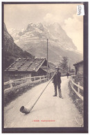 ALPHORNBLÄSER - JOUEUR DE COR DES ALPES - TB - Horn