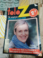 68 //   TELE Z / N° 962 / ANNEE 2001 /  CELINE GERAUD - Télévision