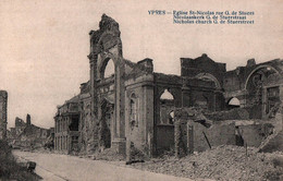 Ypres - Église St. Nicolas, Rue G. De Stuers - Ieper