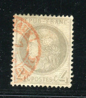 Superbe N° 52 Cachet à Date Rouge Des Imprimés - 1871-1875 Ceres