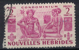 NOUVELLES HEBRIDES             N°  YVERT  153 (2)  OBLITERE     ( OB    06/ 30 ) - Usados