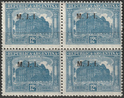 Argentina 1926 Sc OD228  Official Block MNH** - Dienstzegels