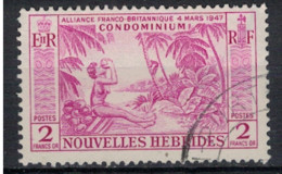 NOUVELLES HEBRIDES             N°  YVERT  184 (2)  OBLITERE     ( OB    06/ 32 ) - Used Stamps