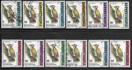 Ethiopia Scott # 1467-78 Used Woodpeckers, 1998 - Ethiopia