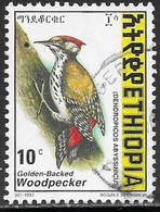 Ethiopia Scott # 1468 Used Woodpecker, 1998 - Ethiopia