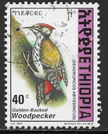 Ethiopia Scott # 1474 Used Woodpecker, 1998 - Ethiopia