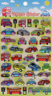 3D PUFFY Auto SUV Geländewagen Aufkleber / Truck Car Animal Sticker 1 Blatt 19 X 10 Cm ST427 - Scrapbooking