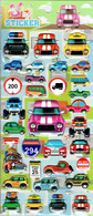 3D PUFFY Auto SUV Geländewagen Aufkleber / Truck Car Animal Sticker 1 Blatt 19 X 10 Cm ST532 - Scrapbooking