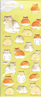 3D PUFFY Katze Kater Tiere Aufkleber / Cat Kitty Animal Sticker 1 Blatt 19 X 10 Cm ST484 - Scrapbooking