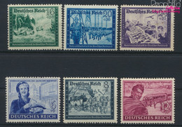 Deutsches Reich 888-893 (kompl.Ausg.) Mit Falz 1944 Kameradschaft (9963445 - Used Stamps