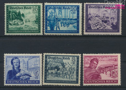 Deutsches Reich 888-893 (kompl.Ausg.) Mit Falz 1944 Kameradschaft (9963448 - Used Stamps