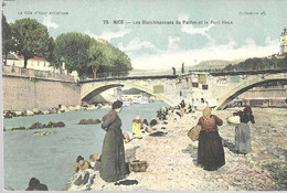 NICE « Les Blanchisseuses Du Paillon Et Le Vieux Pont» - Collection JC - Petits Métiers