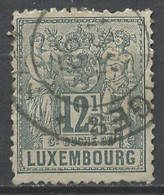 Luxembourg - Luxemburg 1882-91 Y&T N°52 - Michel N°50 (o) - 12,5c Chiffre - 1882 Alegorias