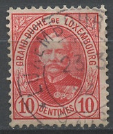 Luxembourg - Luxemburg 1891-93 Y&T N°59 - Michel N°57 (o) - 10c Adolphe 1er - 1891 Adolfo De Frente