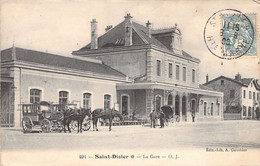 FRANCE - 52 - SAINT DIZIER - La Gare - OJ - Carte Postale Ancienne - Saint Dizier