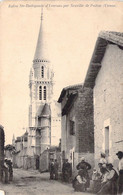 FRANCE - 86 - NEUVILLE DE POITOU - Eglise Sainte Radegonde D'Yversais  -  Carte Postale Ancienne - Neuville En Poitou
