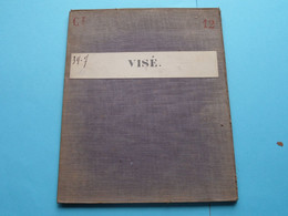 VISE (Visé) Feuille N° 34 Planchette N° 7 België ( Photo & Imp Brux.1880 > 1872 L&N Katoen / Cotton / Coton ) ! - Europe