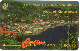 ST. VINCENT & THE GRENADINES - GPT - 52CSVB (Ø) - VIEW OF KINGSTOWN - St. Vincent & Die Grenadinen