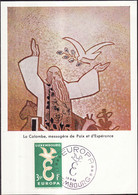 Luxembourg - Luxemburg CM 1958 Y&T N°549 - Michel N°MK591 - 3,50f  EUROPA - Maximumkaarten