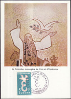 Luxembourg - Luxemburg CM 1958 Y&T N°550 - Michel N°MK592 - 5f  EUROPA - Maximumkaarten
