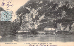 FRANCE - YENNE - Le Pont De La Balme Et La Poste -  Carte Postale Ancienne - Yenne