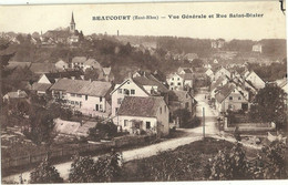 Beaucourt Vue Generale Et Rue Saint Dizier - Beaucourt