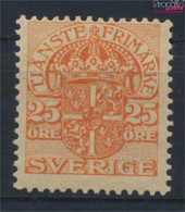 Schweden D25 Postfrisch 1910 Dienstmarke (9949156 - Unused Stamps