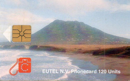 NETHERLANDS ANTILLES - CHIP CARD - ST. EUSTATIUS - EUTEL - THE QUILL - Antilles (Neérlandaises)