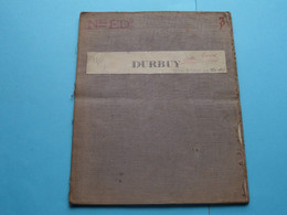 DURBUY Feuille N° 55 Planchette N° 1 België ( Photo & Imp Brux.1890 > 1868/88 L&N Katoen / Cotton / Coton ) ! - Europe