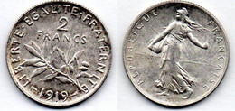 MA 19910 /  2 Francs 1919 SUP - 2 Francs