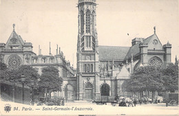 FRANCE - 75 - PARIS - SAINT GERMAIN L'AUXERROIS  -  Carte Postale Ancienne - Kerken