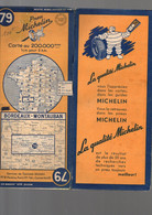 Carte MICHELIN   N°79  1950 Bordeaux-Montauban  (M5198) - Cartes Routières