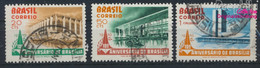 Brasilien 1251-1253 (kompl.Ausg.) Gestempelt 1970 10 Jahre Brasilia (9977155 - Usati