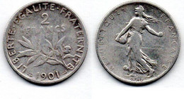 MA 19893 /  2 Francs 1901 TB+ - 2 Francs