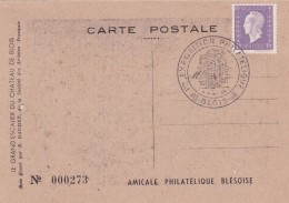 Exposition Philatélique De Blois 1945 - Brieven En Documenten