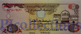 LOT UNITED ARAB EMIRATES 5 DIRHAMS 2007 PICK 19d UNC X 5 PCS - Emirati Arabi Uniti