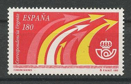 ESPAGNE 1993 Exprès N° 38 **  Neuf MNH Superbe C 3,30 € Services Publics Communications Flèches Allusives - Special Delivery