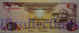 LOT UNITED ARAB EMIRATES 5 DIRHAMS 2009 PICK 26a UNC X 5 PCS - Ver. Arab. Emirate