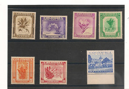 COLOMBIE 1950 N°Y/T: 443/449*/** Côte : 14,00 € - Colombie