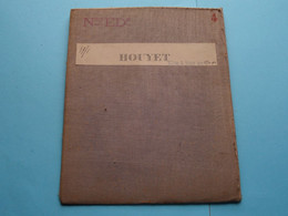 HOUYET Feuille N° 59 Planchette N° 1 België ( Photo & Imp Brux.1890 > 1868-88 L&N Katoen / Cotton / Coton ) ! - Europe