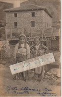 POGRADETZ ( POGRADEC ) - Deux Petites Albanaises Turcs Qui Posent En 1919 ? ( Carte Photo ) - Albania