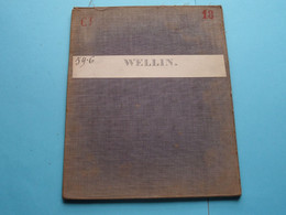 WELLIN Feuille N° 59 Planchette N° 6 België ( Photo & Imp Brux.1881 > 1868 L&N Katoen / Cotton / Coton ) ! - Europe