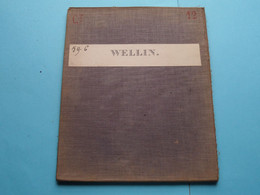 WELLIN Feuille N° 59 Planchette N° 6 België ( Photo & Imp Brux.1881 > 1868 L&N Katoen / Cotton / Coton ) ! - Europe