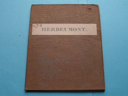 HERBEUMONT Feuille N° 67 Planchette N° 3 België ( Photo & Imp Brux.1881 > 1870 L&N Katoen / Cotton / Coton ) ! - Europe