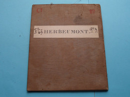 HERBEUMONT Feuille N° 67 Planchette N° 3 België ( Photo & Imp Brux.1880 > 1870 L&N Katoen / Cotton / Coton ) ! - Europe