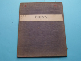 CHINY Feuille N° 67 Planchette N° 4 België ( Photo & Imp Brux.1880 > 1870 L&N Katoen / Cotton / Coton ) ! - Europe