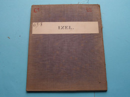 IZEL Feuille N° 67 Planchette N° 8 België ( Photo & Imp Brux.1880 > 1870 L&N Katoen / Cotton / Coton ) ! - Europe
