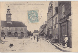 CHATELUX-MALVALEIX   Place De La Halle Et Grand' Rue - Chatelus Malvaleix