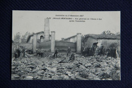 MONTAGNAC - Vue Générale De L'Usine à Gaz Après L'inondation Du 9 Novembre 1907. - Montagnac